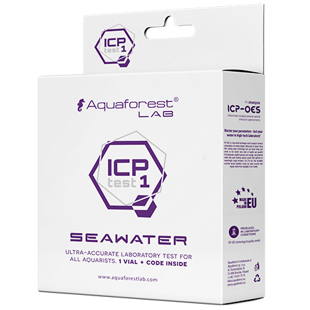 Aquaforest ICP Test 1 - Meerwasser