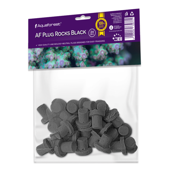 AF Plug Rocks BLACK 24 Stck.